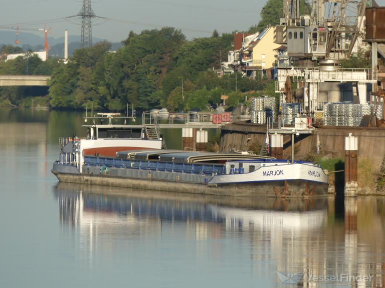 marjon (Cargo ship) - IMO , MMSI 244900067, Call Sign PC9663 under the flag of Netherlands