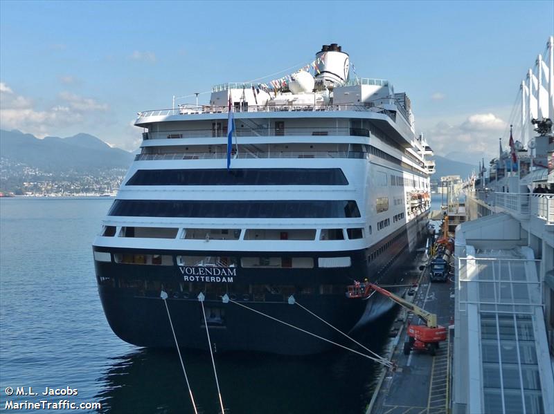 volendam (Passenger (Cruise) Ship) - IMO 9156515, MMSI 245968000, Call Sign PCHM under the flag of Netherlands