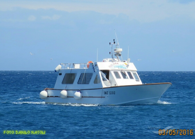 miriana (Passenger ship) - IMO , MMSI 247173700, Call Sign IFPW2 under the flag of Italy
