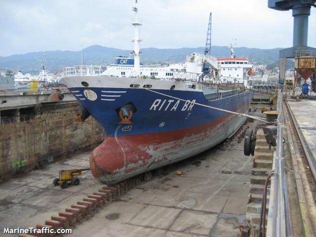 rita br (Bulk Carrier) - IMO 9431977, MMSI 247216300, Call Sign ICGN under the flag of Italy