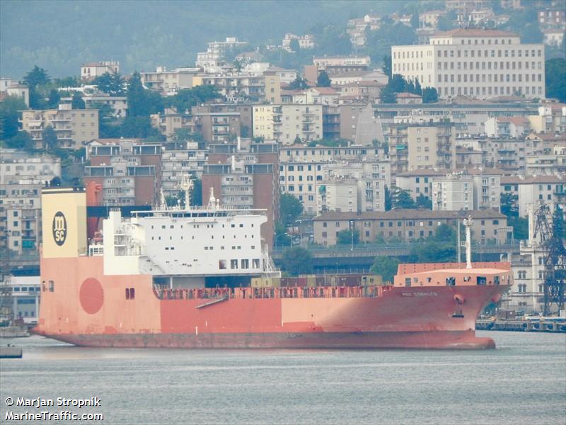 jolly cobalto (Ro-Ro Cargo Ship) - IMO 9668960, MMSI 247335700, Call Sign IBHH under the flag of Italy