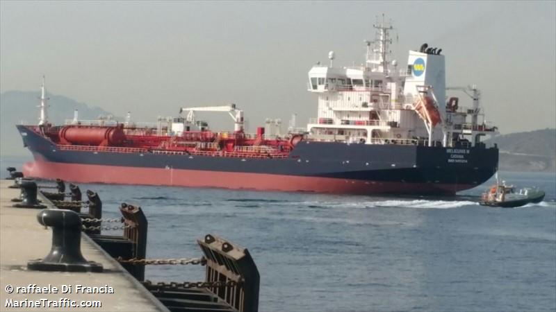 meligunis m (Chemical/Oil Products Tanker) - IMO 9451214, MMSI 247387600, Call Sign IBSV under the flag of Italy