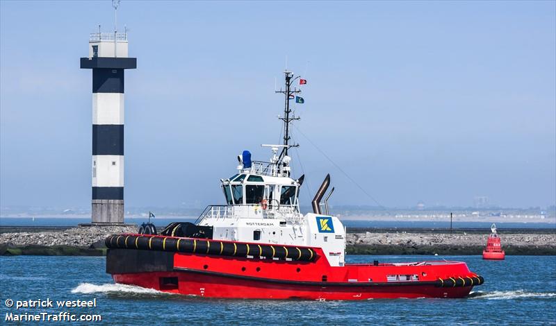 rotterdam (Tug) - IMO 9816658, MMSI 248352000, Call Sign 9HA4625 under the flag of Malta