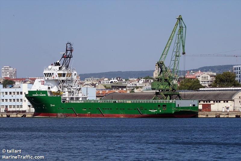 bourbon diamond (Offshore Tug/Supply Ship) - IMO 9386706, MMSI 253372000, Call Sign LXZK under the flag of Luxembourg
