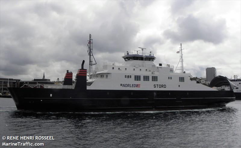 stord (Passenger/Ro-Ro Cargo Ship) - IMO 8513601, MMSI 257026800, Call Sign JXLL under the flag of Norway