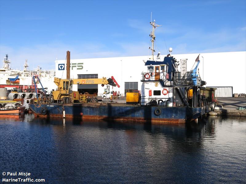 ffs amon (Crane Ship) - IMO 8829397, MMSI 257216000, Call Sign LLIB under the flag of Norway