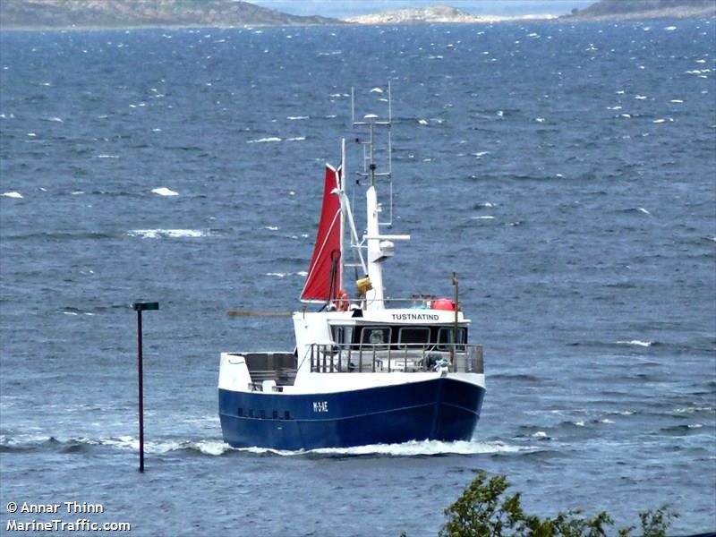 tustnatind (Fishing vessel) - IMO , MMSI 257313240 under the flag of Norway