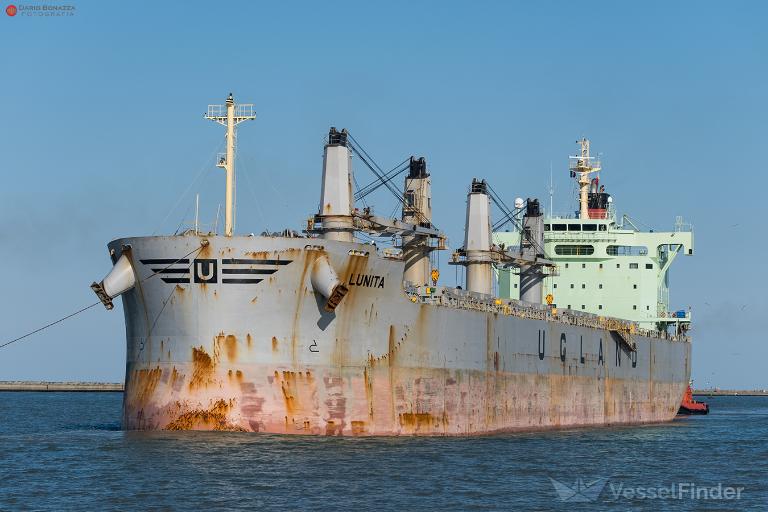 lunita (Bulk Carrier) - IMO 9685621, MMSI 257427000, Call Sign LATN7 under the flag of Norway
