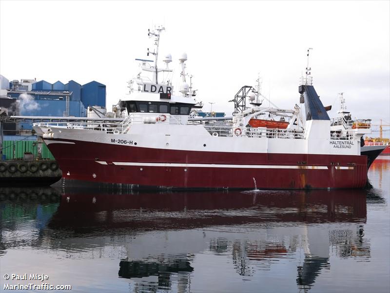 haltentraal (Fishing Vessel) - IMO 9169562, MMSI 257529000, Call Sign LDAR under the flag of Norway