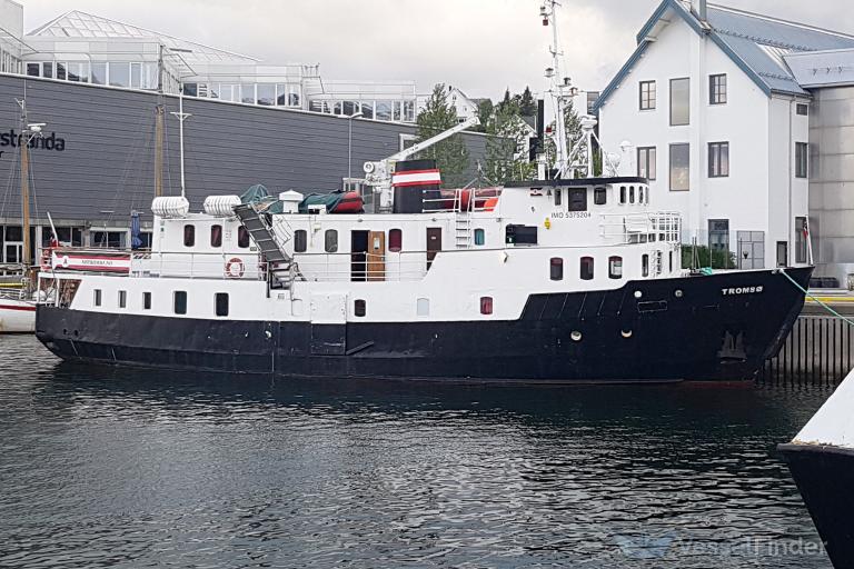 tromsoe (Passenger (Cruise) Ship) - IMO 5375204, MMSI 258243500, Call Sign LCIB under the flag of Norway