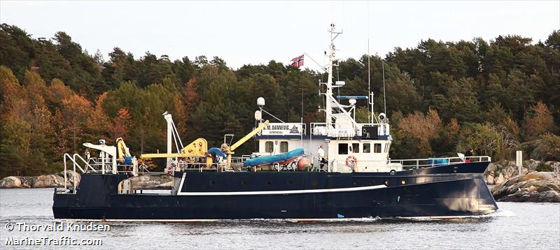 g.m. dannevig (Fishing Support Vessel) - IMO 8899665, MMSI 258517000, Call Sign LINW under the flag of Norway