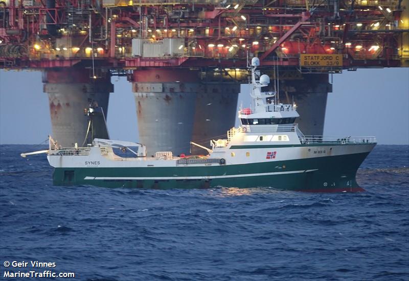 synes (Fishing Vessel) - IMO 9216949, MMSI 259656000, Call Sign LLAY under the flag of Norway