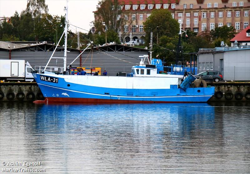 wla 31 (Fishing vessel) - IMO , MMSI 261009040, Call Sign SPG2624 under the flag of Poland