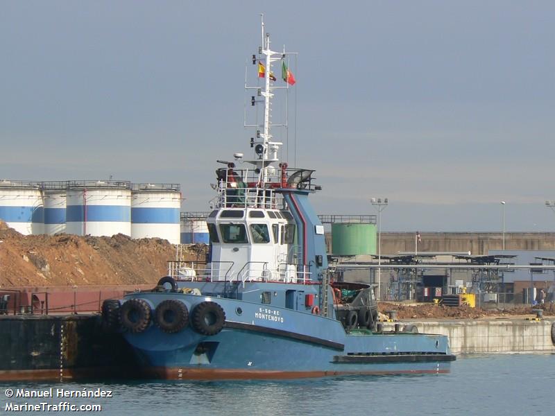montenovo (Tug) - IMO 9276119, MMSI 263619000, Call Sign CSDT under the flag of Portugal