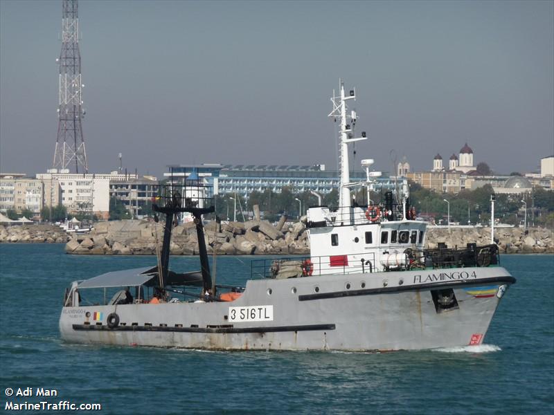 flamingo 4 (Fishing vessel) - IMO , MMSI 264900113, Call Sign YQZS under the flag of Romania