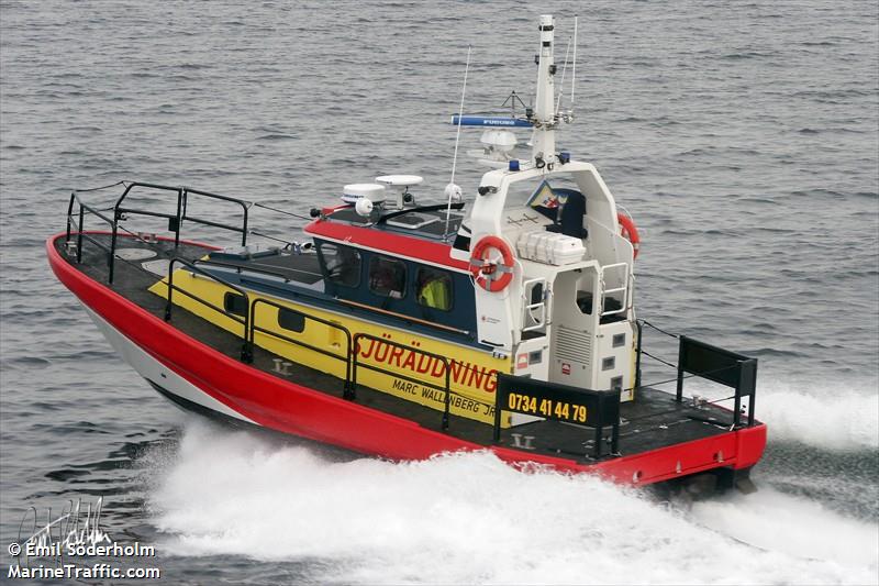 rescue m wallenberg (SAR) - IMO , MMSI 265587010, Call Sign 7SA2310 under the flag of Sweden