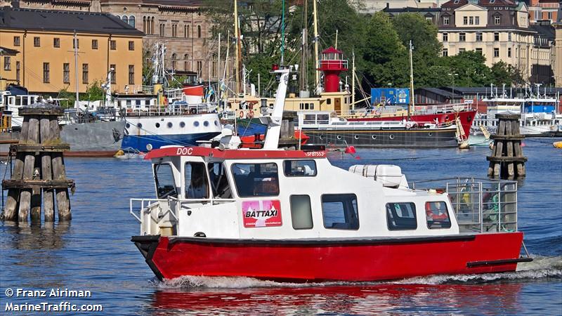 doc (Passenger ship) - IMO , MMSI 265687160, Call Sign SFB7553 under the flag of Sweden