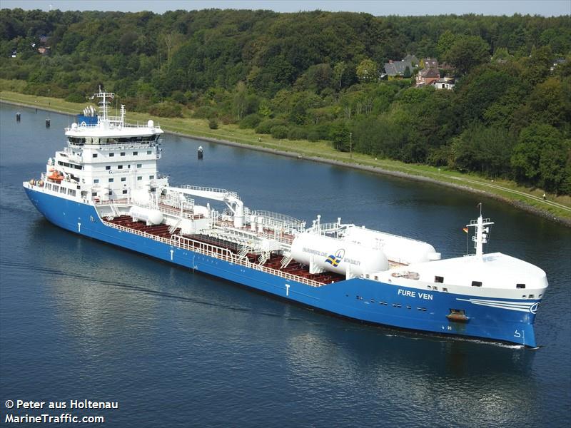 fure ven (Chemical/Oil Products Tanker) - IMO 9818278, MMSI 266433000, Call Sign SGVI under the flag of Sweden