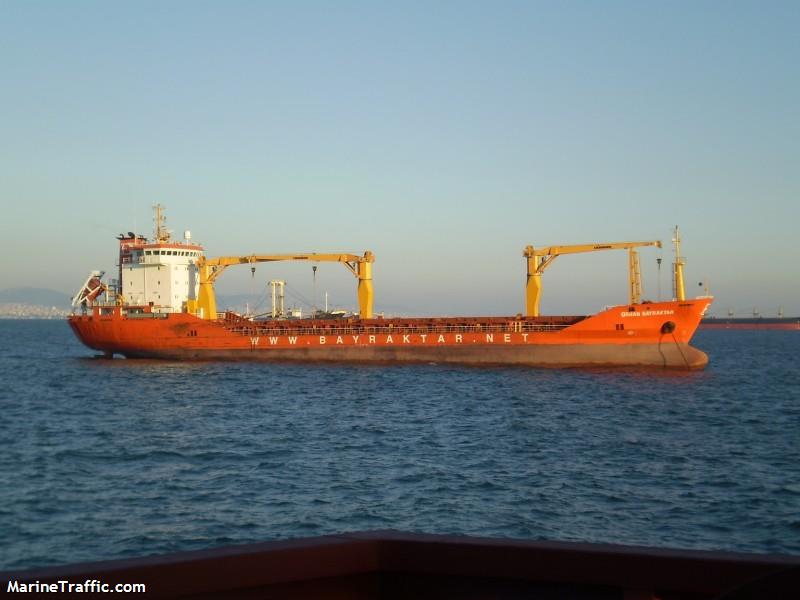 bmi emperor (General Cargo Ship) - IMO 9310331, MMSI 271000781, Call Sign TCCZ5 under the flag of Turkey