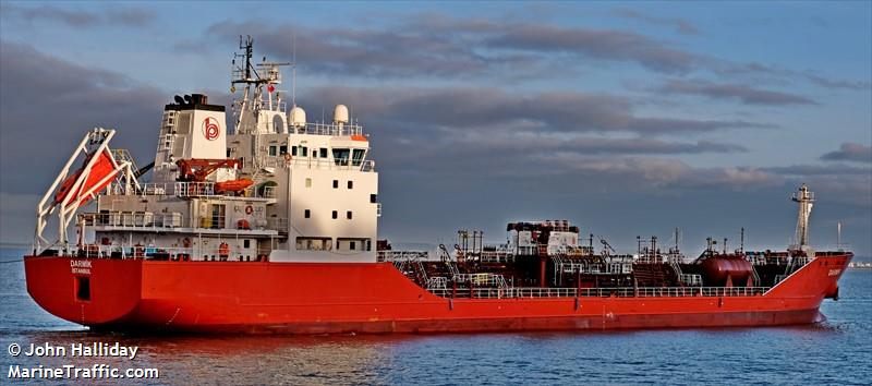 darmik (Chemical/Oil Products Tanker) - IMO 9201774, MMSI 271047982, Call Sign TCA6037 under the flag of Turkey