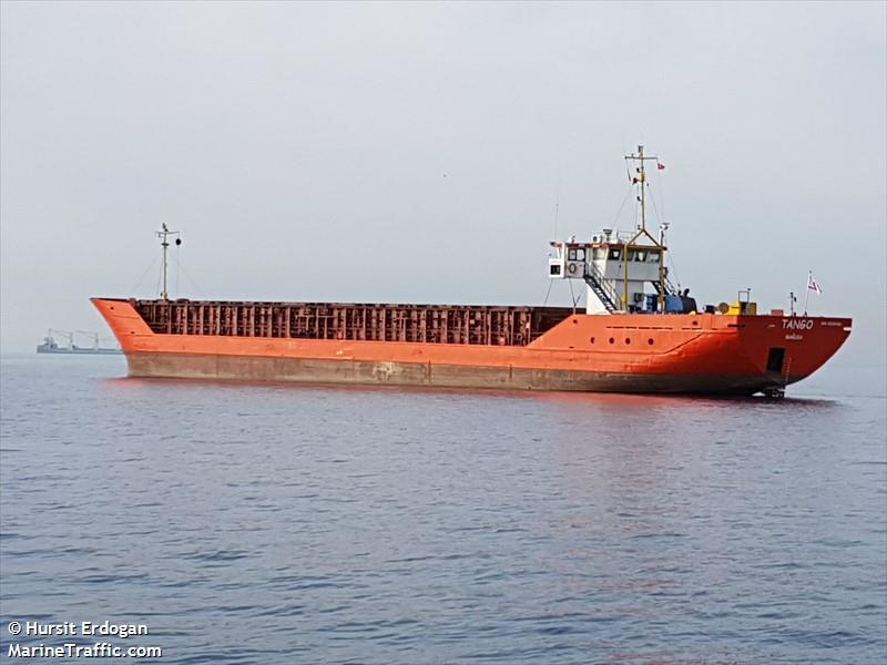 tango (General Cargo Ship) - IMO 8605480, MMSI 271055004, Call Sign TCA9004 under the flag of Turkey