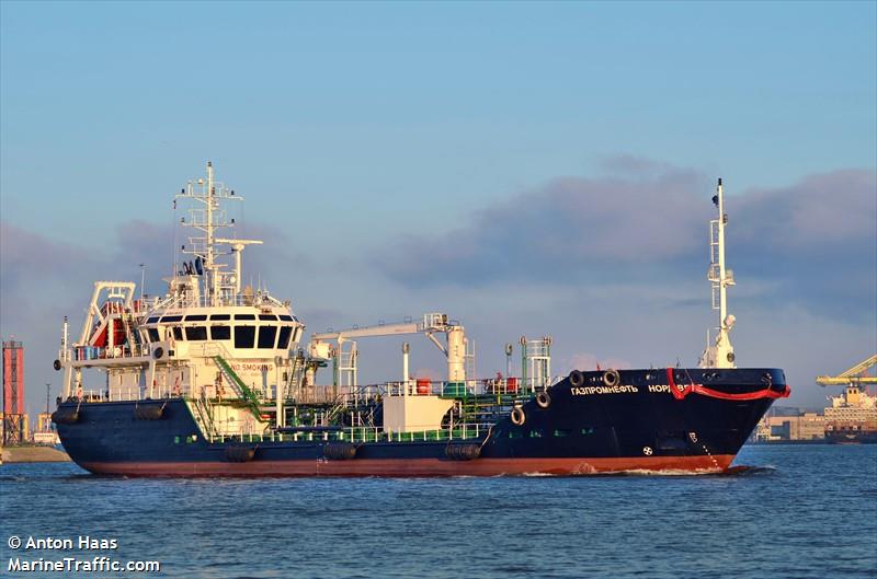 gazpromneft nordwest (Chemical/Oil Products Tanker) - IMO 9590137, MMSI 273355640, Call Sign UBAI2 under the flag of Russia