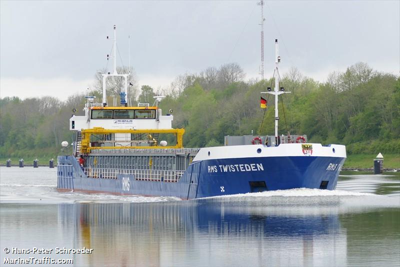 rms twisteden (General Cargo Ship) - IMO 9195468, MMSI 304347000, Call Sign V2DN under the flag of Antigua & Barbuda