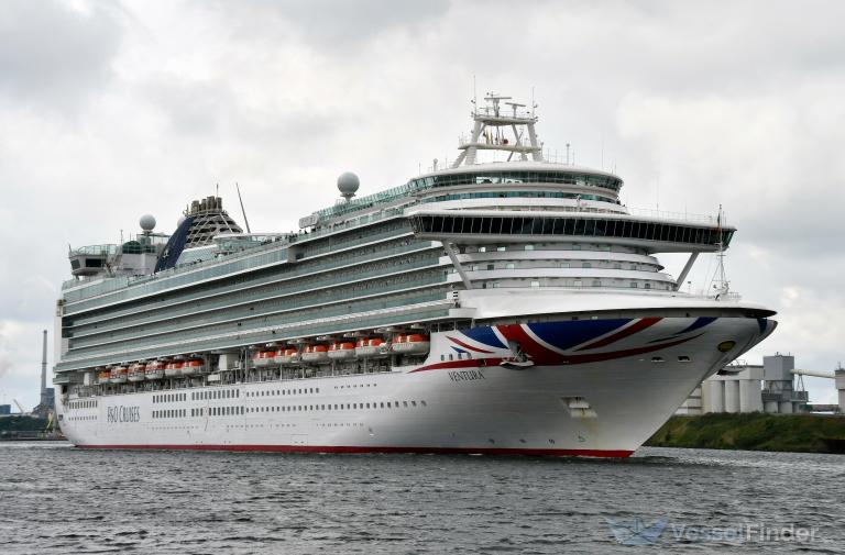 ventura (Passenger (Cruise) Ship) - IMO 9333175, MMSI 310562000, Call Sign ZCDT2 under the flag of Bermuda