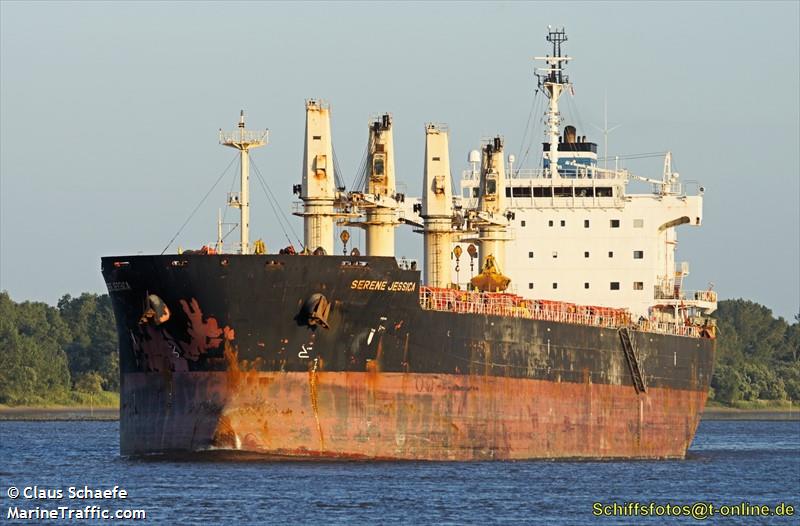 serene jessica (Bulk Carrier) - IMO 9451240, MMSI 311047600, Call Sign C6YW6 under the flag of Bahamas