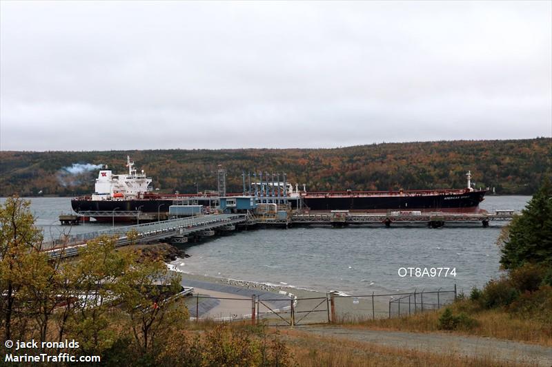 americas spirit (Crude Oil Tanker) - IMO 9247443, MMSI 311497000, Call Sign C6FW2 under the flag of Bahamas