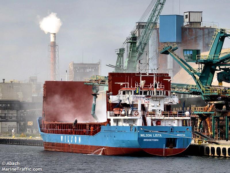 wilson lista (General Cargo Ship) - IMO 9117208, MMSI 314188000, Call Sign 8PRW under the flag of Barbados