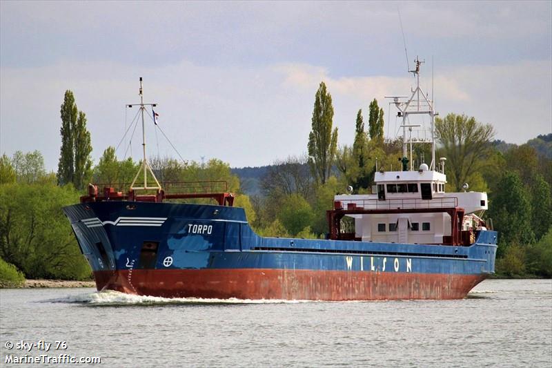 torpo (General Cargo Ship) - IMO 8908791, MMSI 314419000, Call Sign 8PAK3 under the flag of Barbados