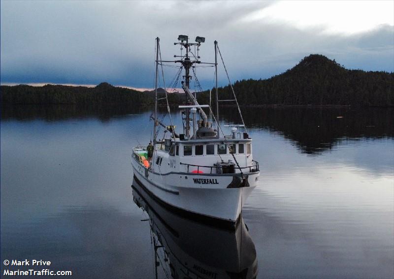 waterfall (Fishing vessel) - IMO , MMSI 316006199, Call Sign CZ7171 under the flag of Canada