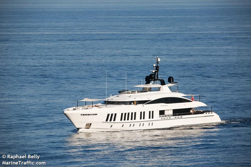 samurai (Yacht) - IMO 1012426, MMSI 319099400, Call Sign ZGFS under the flag of Cayman Islands