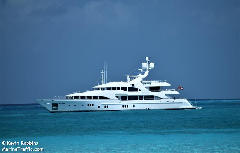 idyllwild (Yacht) - IMO 1008425, MMSI 319374000, Call Sign ZCOD3 under the flag of Cayman Islands