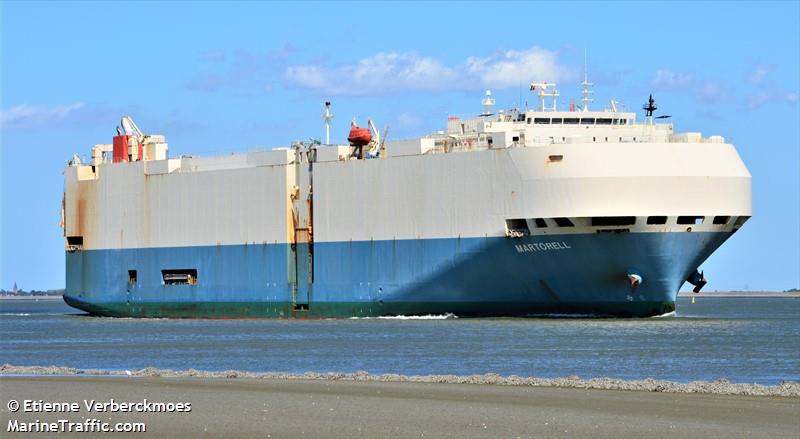martorell (Vehicles Carrier) - IMO 9267675, MMSI 351780000, Call Sign HPNE under the flag of Panama