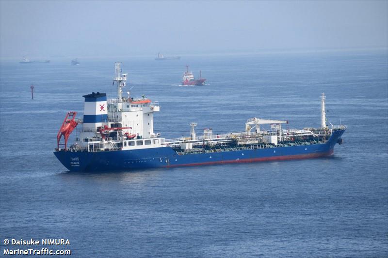 takis (Chemical/Oil Products Tanker) - IMO 9316543, MMSI 355348000, Call Sign 3EAL5 under the flag of Panama