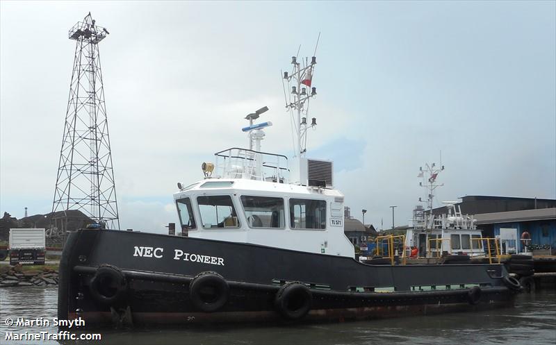 pioneer (Towing vessel) - IMO , MMSI 362137000, Call Sign 9YKX under the flag of Trinidad & Tobago