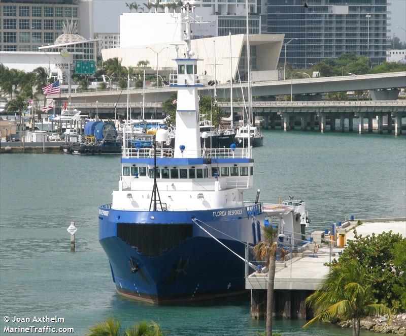 florida responder (Pollution Control Vessel) - IMO 9043847, MMSI 366603000, Call Sign WBO8586 under the flag of United States (USA)