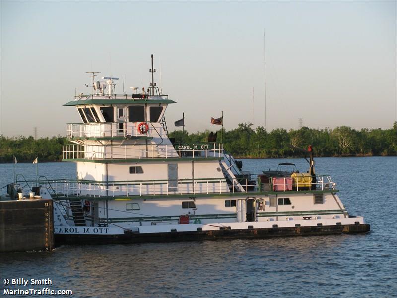 carol m. ott (Local type) - IMO 8635497, MMSI 366934050, Call Sign WCY7224 under the flag of United States (USA)