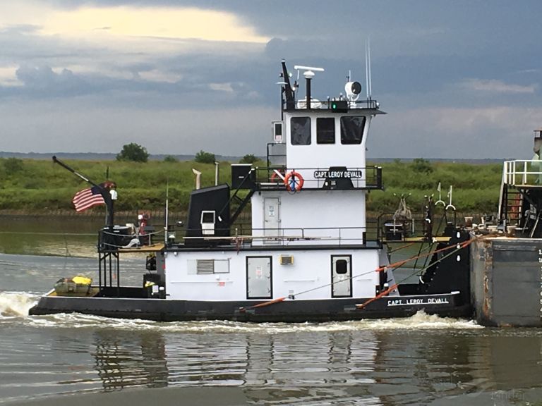 capt leroy devall (Tug) - IMO , MMSI 366973450, Call Sign WYU9878 under the flag of United States (USA)