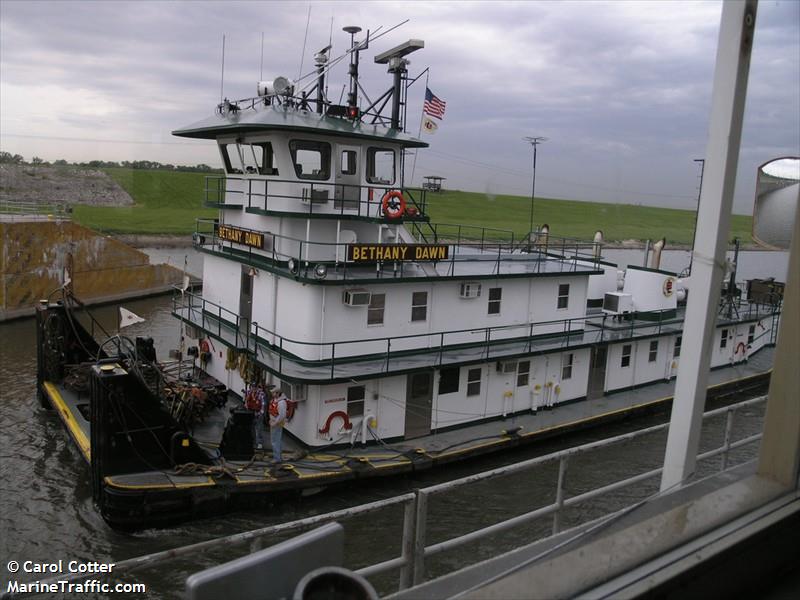 bethany dawn (Towing vessel) - IMO , MMSI 366989970, Call Sign WDC2246 under the flag of United States (USA)