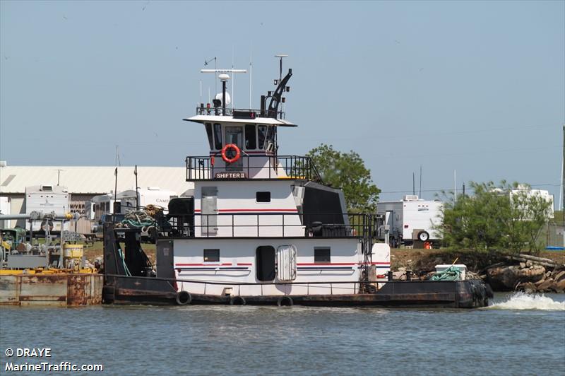 shifter ii (Towing vessel) - IMO , MMSI 366997610, Call Sign WDH8268 under the flag of United States (USA)