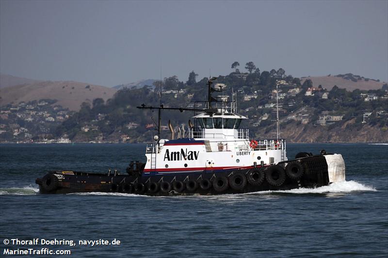 liberty (Tug) - IMO 7717626, MMSI 366998510, Call Sign WDC2845 under the flag of United States (USA)