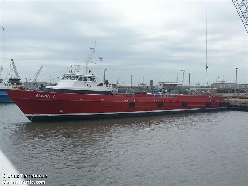 gloria a (Cargo ship) - IMO , MMSI 367186630, Call Sign WDD7452 under the flag of United States (USA)