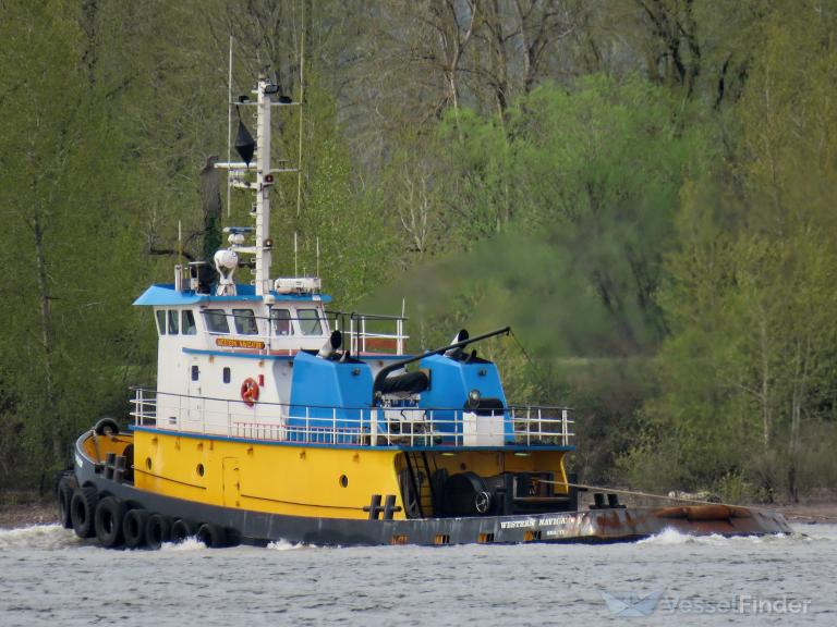 western navigator (Tug) - IMO 9032953, MMSI 367382470, Call Sign WDE6616 under the flag of United States (USA)