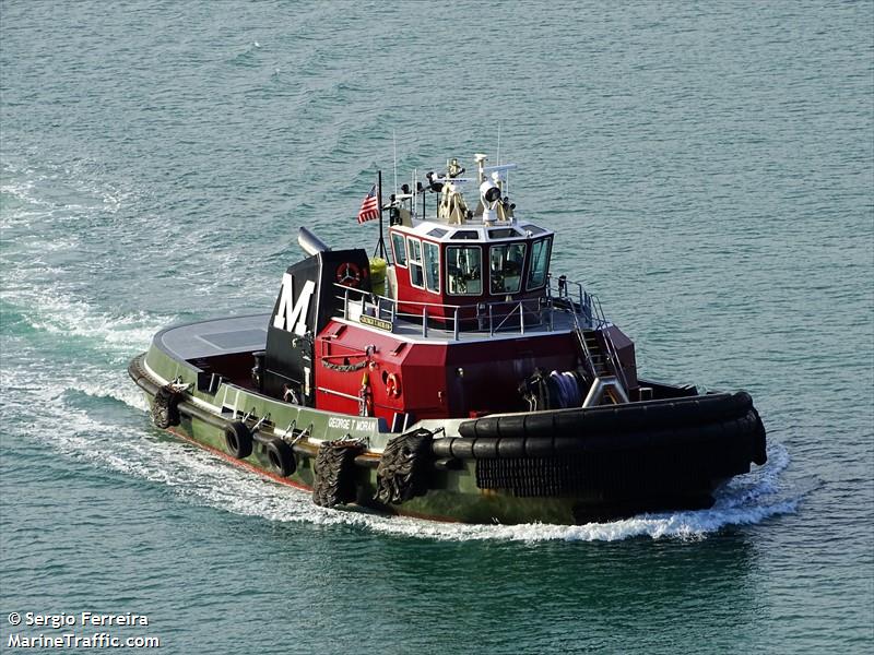 george t moran (Tug) - IMO 9764116, MMSI 367627450, Call Sign WDH5386 under the flag of United States (USA)