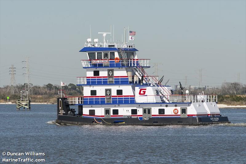 kate golding (Tug) - IMO , MMSI 367651810, Call Sign WDH7802 under the flag of United States (USA)