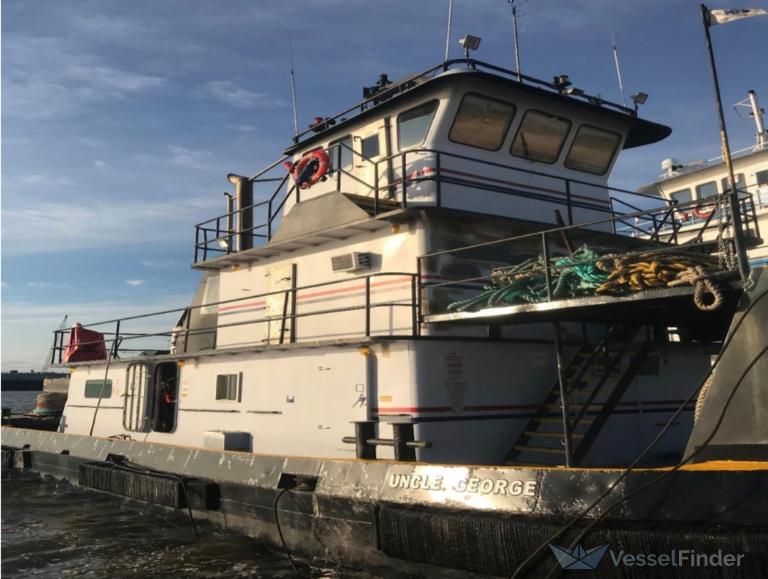 uncle george (Towing vessel) - IMO , MMSI 367656430, Call Sign WDH8275 under the flag of United States (USA)