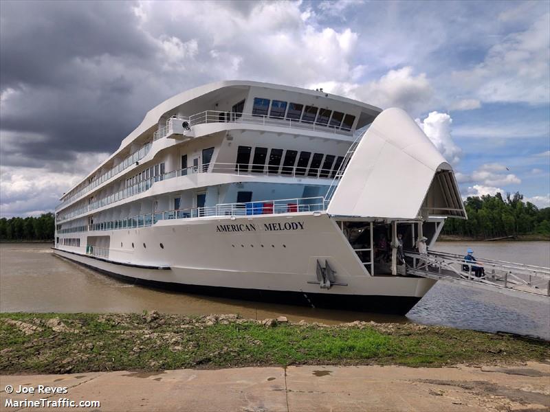 american melody (Passenger ship) - IMO , MMSI 368205140 under the flag of United States (USA)